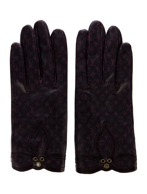 lv leather gloves|louis vuitton gloves.